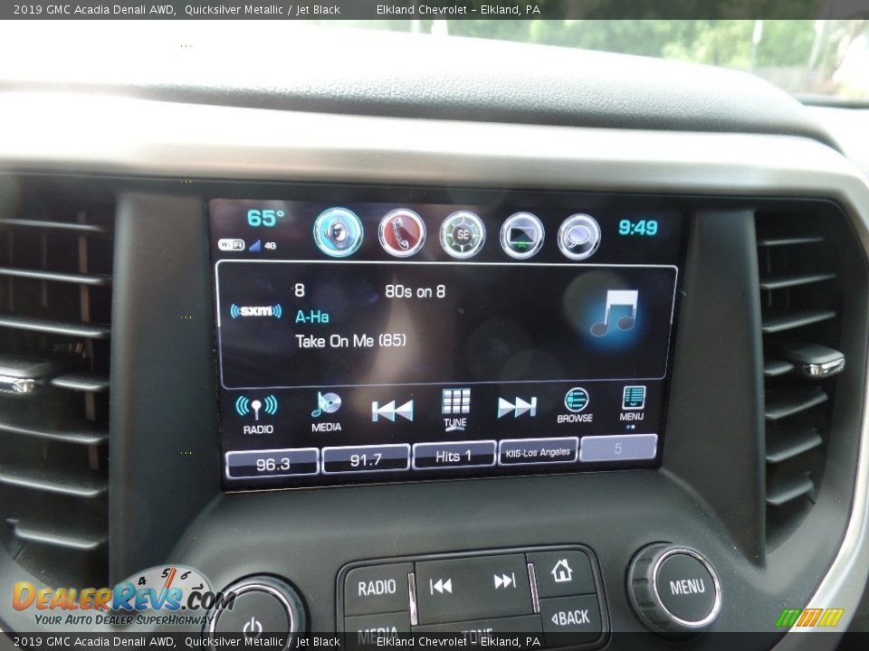 2019 GMC Acadia Denali AWD Quicksilver Metallic / Jet Black Photo #34