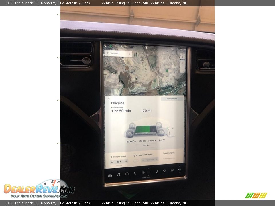 Controls of 2012 Tesla Model S  Photo #3