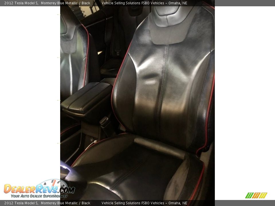 Front Seat of 2012 Tesla Model S  Photo #4
