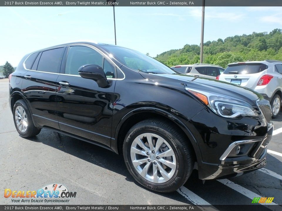 2017 Buick Envision Essence AWD Ebony Twilight Metallic / Ebony Photo #4