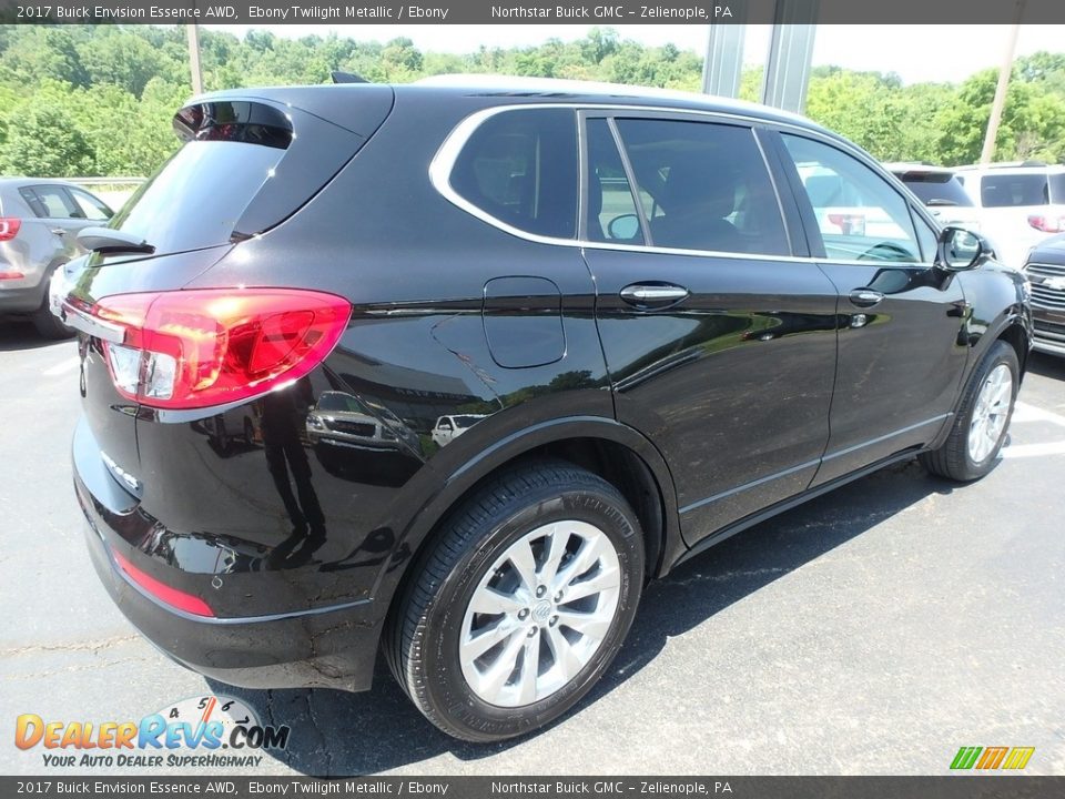 2017 Buick Envision Essence AWD Ebony Twilight Metallic / Ebony Photo #8