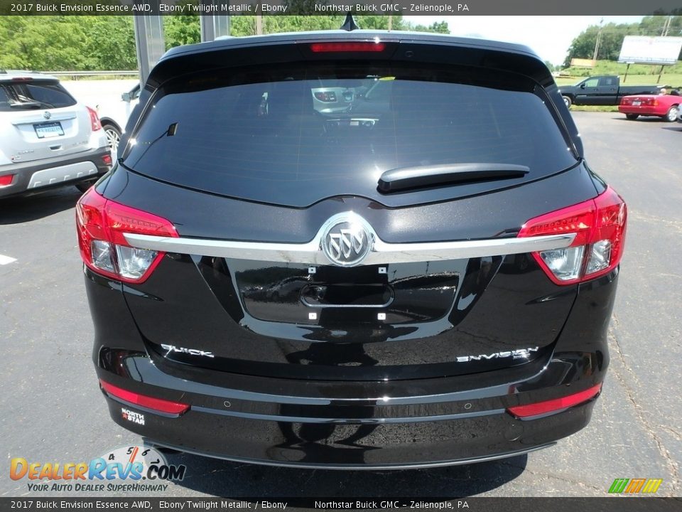 2017 Buick Envision Essence AWD Ebony Twilight Metallic / Ebony Photo #10