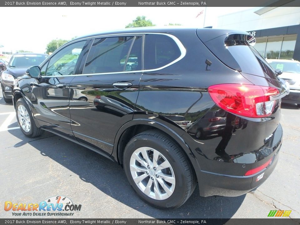 2017 Buick Envision Essence AWD Ebony Twilight Metallic / Ebony Photo #12