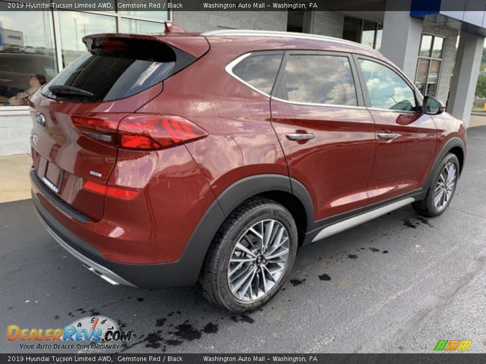 2019 Hyundai Tucson Limited AWD Gemstone Red / Black Photo #4