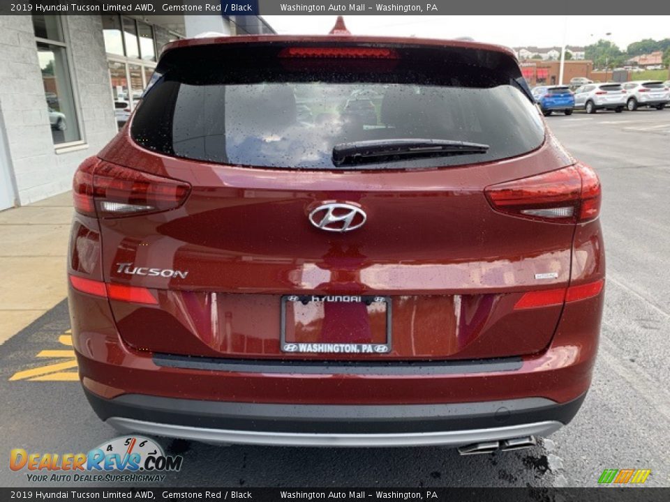 2019 Hyundai Tucson Limited AWD Gemstone Red / Black Photo #5