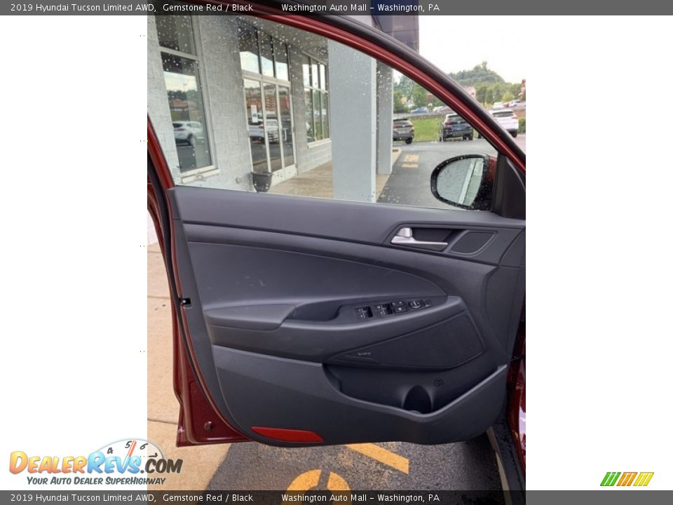 2019 Hyundai Tucson Limited AWD Gemstone Red / Black Photo #11