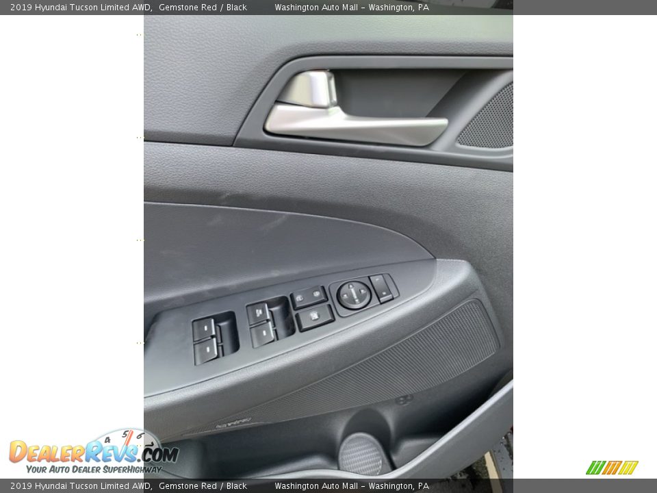 2019 Hyundai Tucson Limited AWD Gemstone Red / Black Photo #12