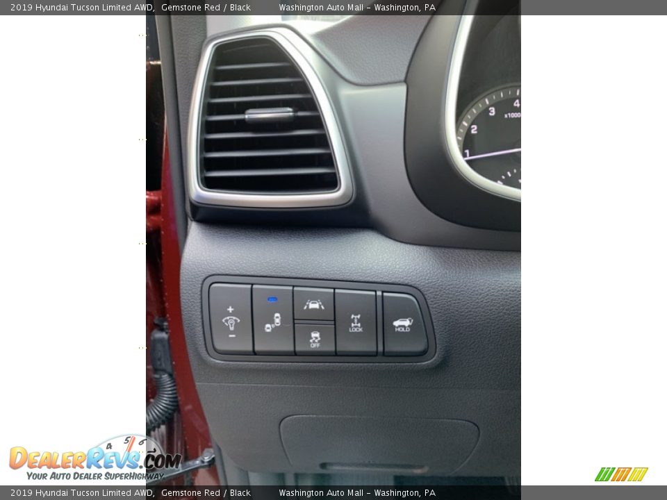 2019 Hyundai Tucson Limited AWD Gemstone Red / Black Photo #13