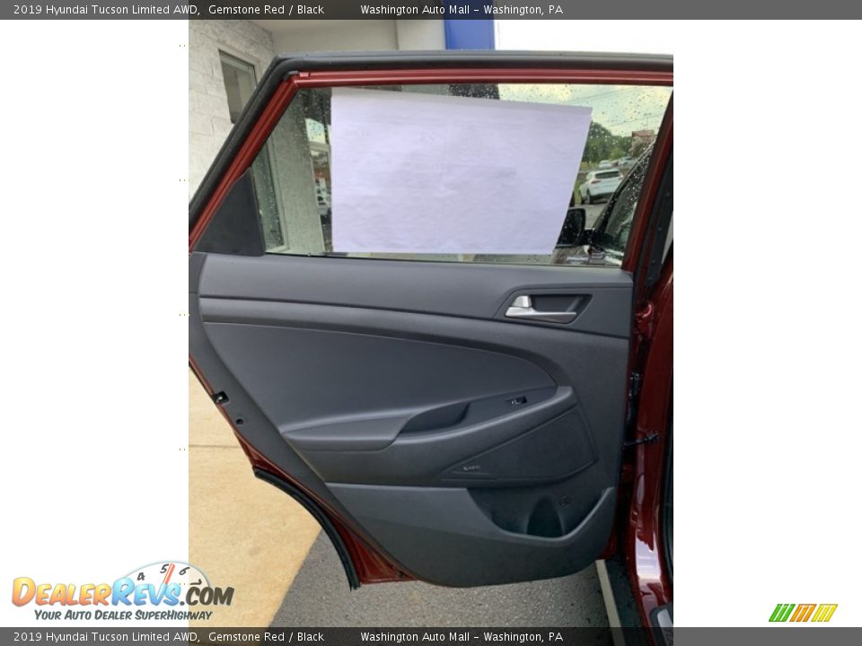 2019 Hyundai Tucson Limited AWD Gemstone Red / Black Photo #17