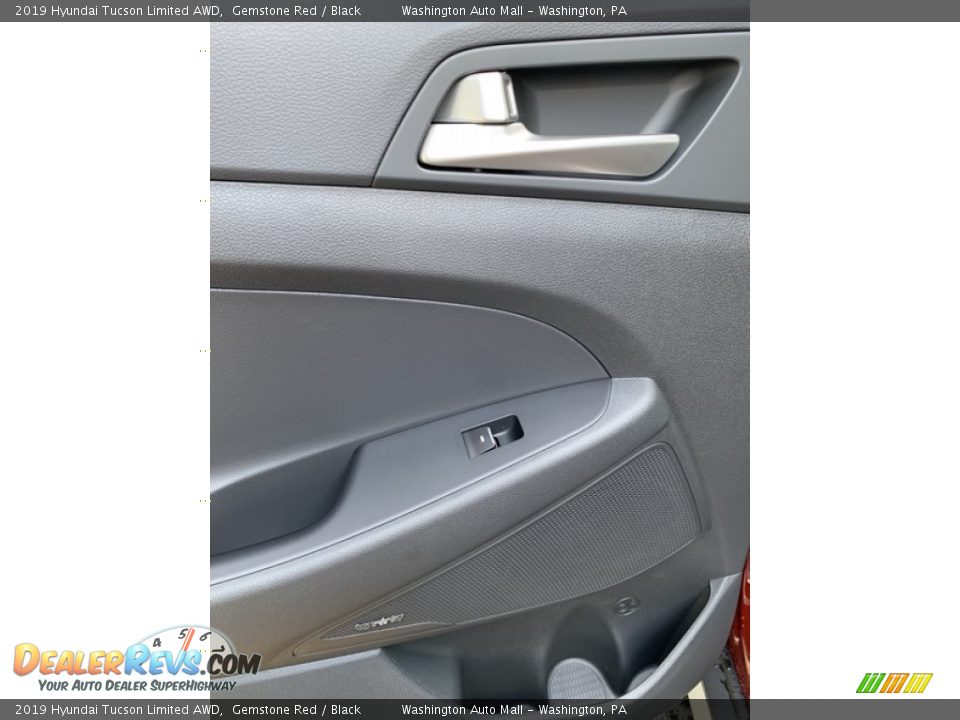 2019 Hyundai Tucson Limited AWD Gemstone Red / Black Photo #18