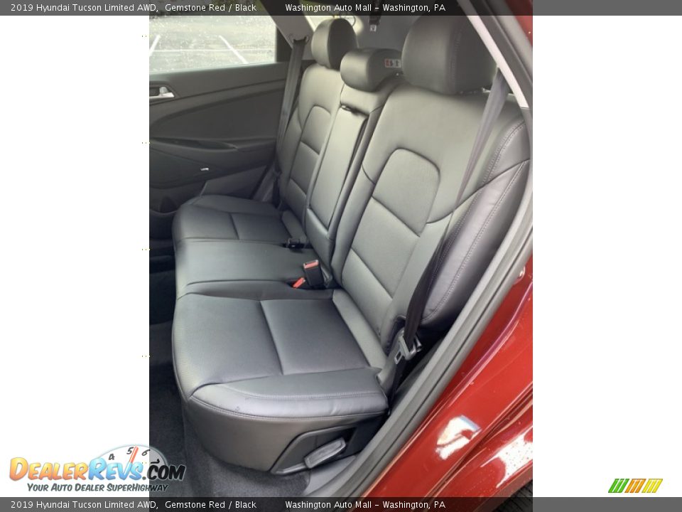 2019 Hyundai Tucson Limited AWD Gemstone Red / Black Photo #19