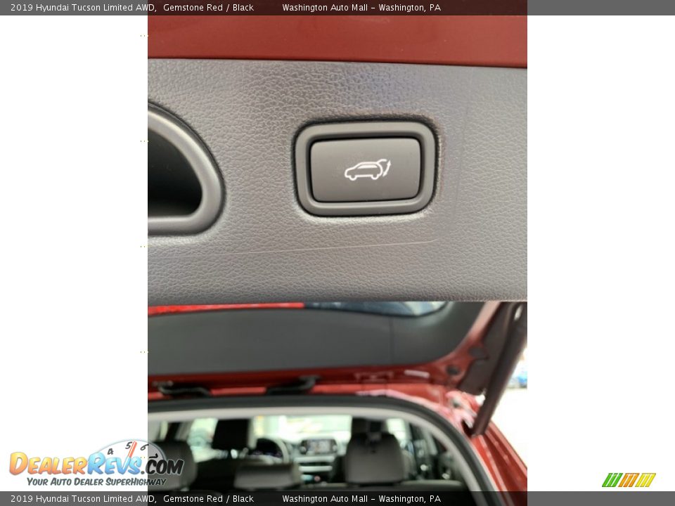 2019 Hyundai Tucson Limited AWD Gemstone Red / Black Photo #23