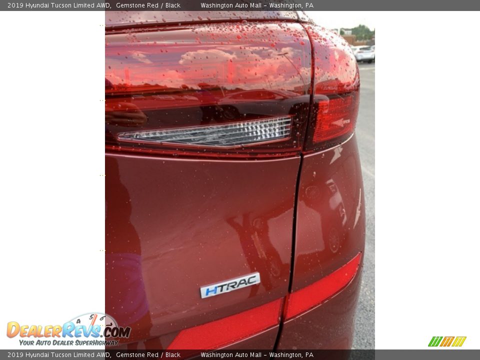 2019 Hyundai Tucson Limited AWD Gemstone Red / Black Photo #24