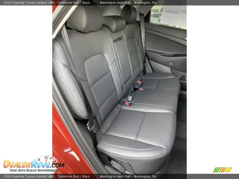 2019 Hyundai Tucson Limited AWD Gemstone Red / Black Photo #26