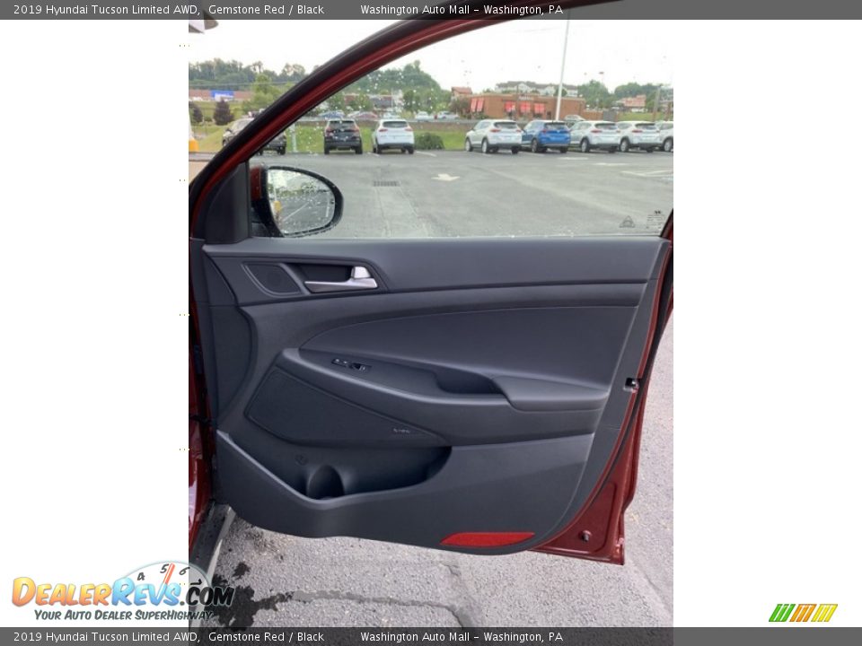 2019 Hyundai Tucson Limited AWD Gemstone Red / Black Photo #28