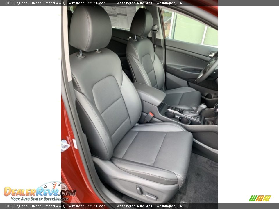 2019 Hyundai Tucson Limited AWD Gemstone Red / Black Photo #29