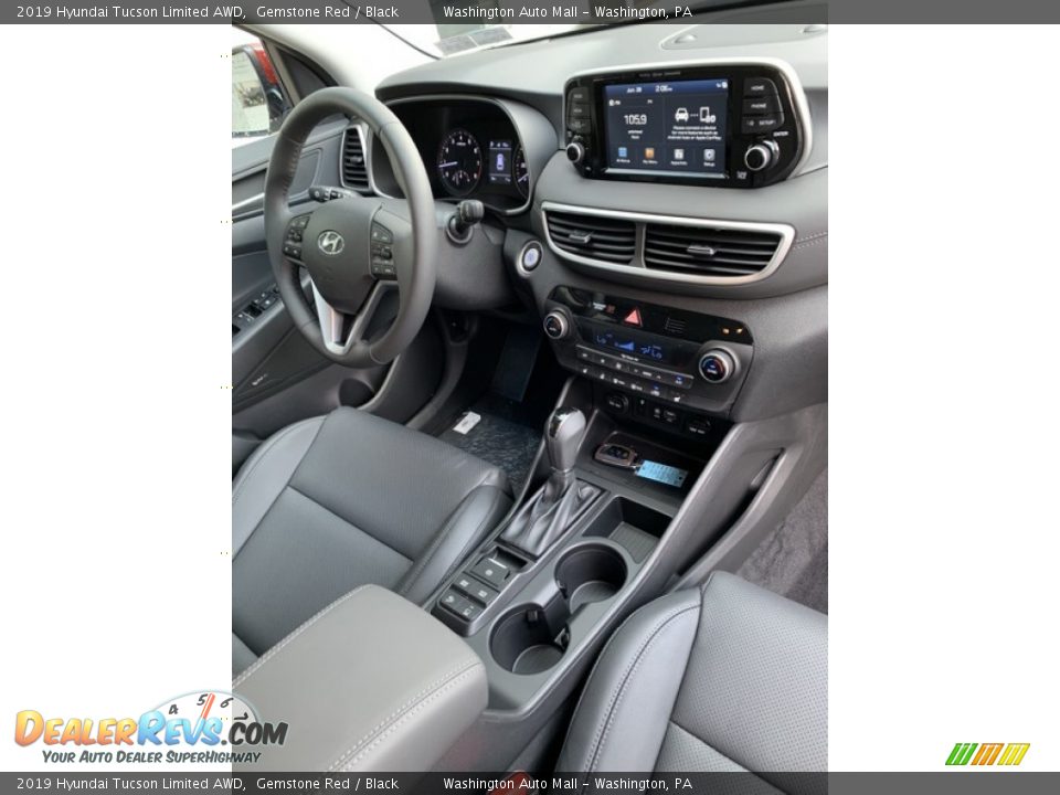 2019 Hyundai Tucson Limited AWD Gemstone Red / Black Photo #30