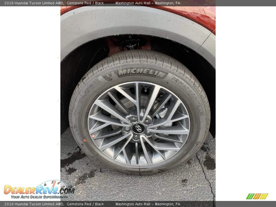 2019 Hyundai Tucson Limited AWD Gemstone Red / Black Photo #32