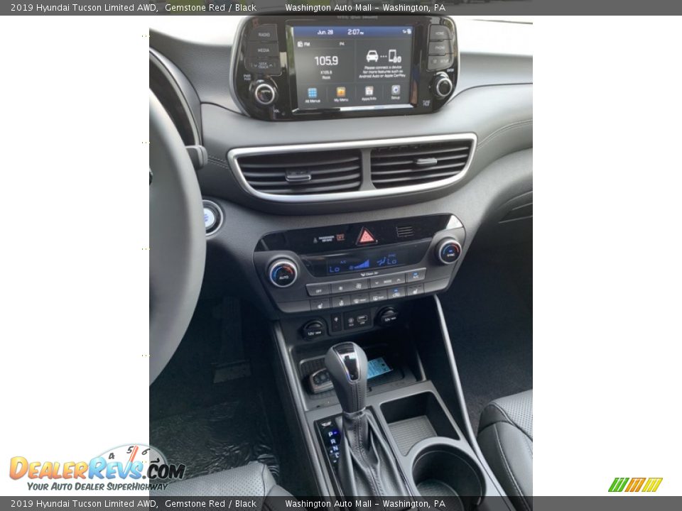 2019 Hyundai Tucson Limited AWD Gemstone Red / Black Photo #34