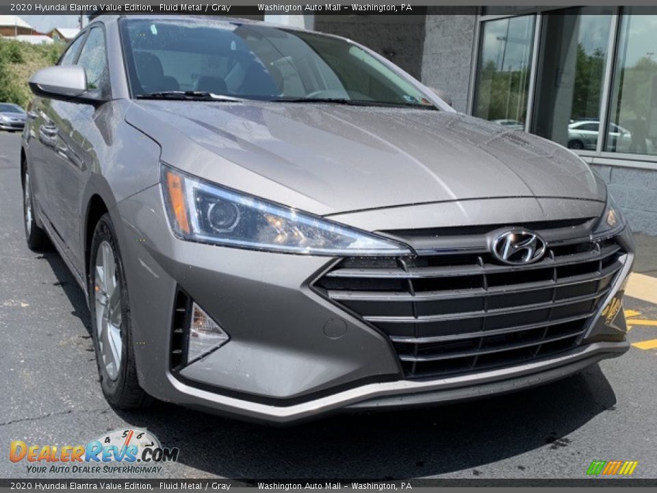 2020 Hyundai Elantra Value Edition Fluid Metal / Gray Photo #1