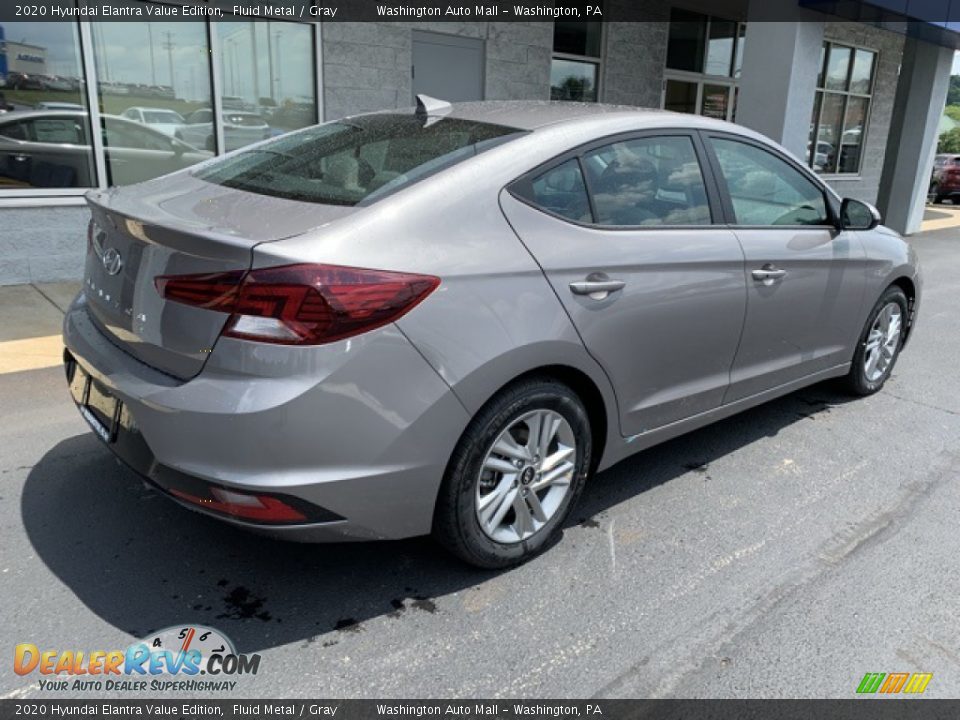 2020 Hyundai Elantra Value Edition Fluid Metal / Gray Photo #4