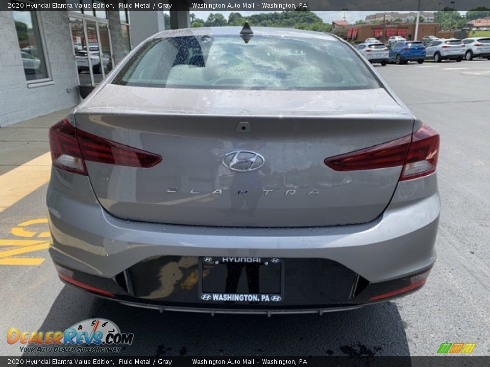 2020 Hyundai Elantra Value Edition Fluid Metal / Gray Photo #5