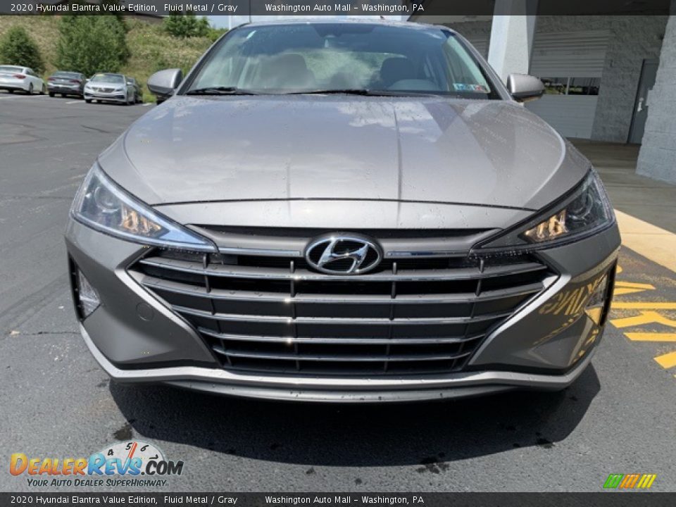 2020 Hyundai Elantra Value Edition Fluid Metal / Gray Photo #8