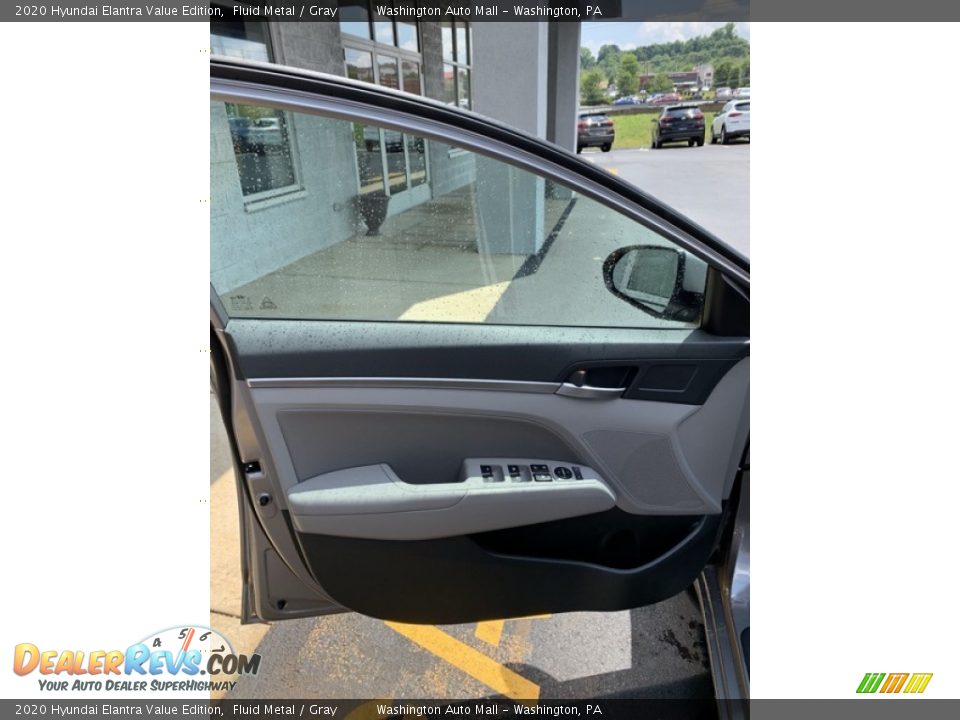 2020 Hyundai Elantra Value Edition Fluid Metal / Gray Photo #11