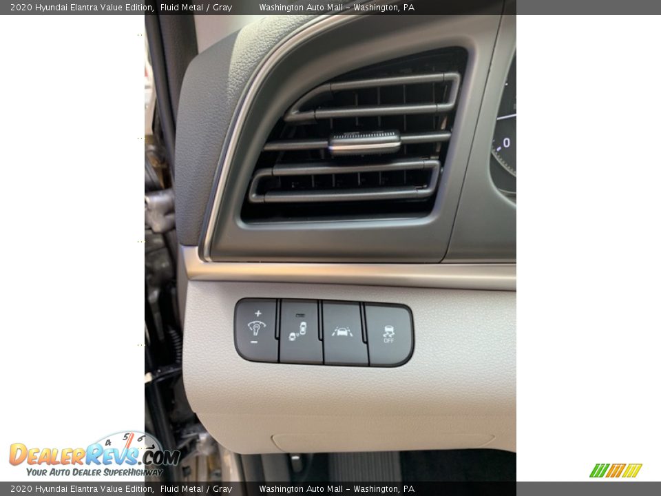 2020 Hyundai Elantra Value Edition Fluid Metal / Gray Photo #13