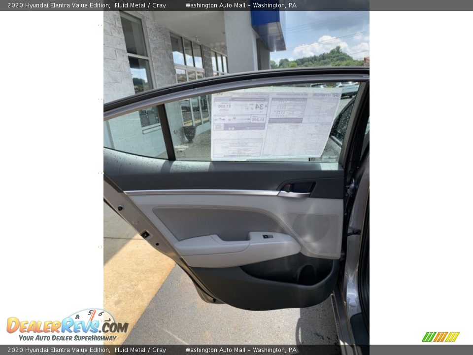 2020 Hyundai Elantra Value Edition Fluid Metal / Gray Photo #17