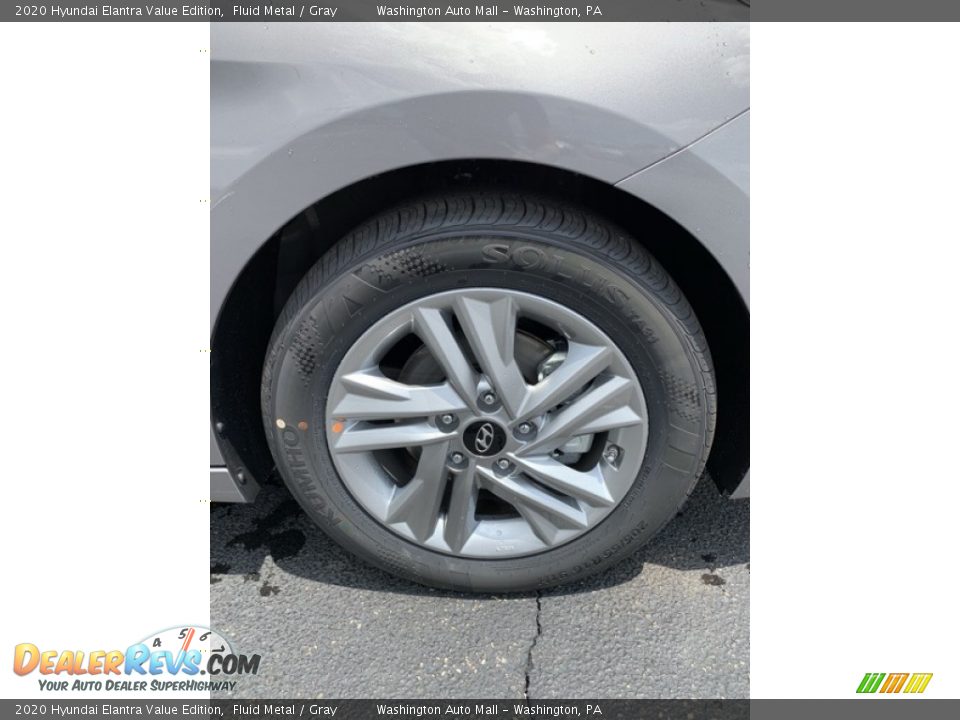 2020 Hyundai Elantra Value Edition Fluid Metal / Gray Photo #29
