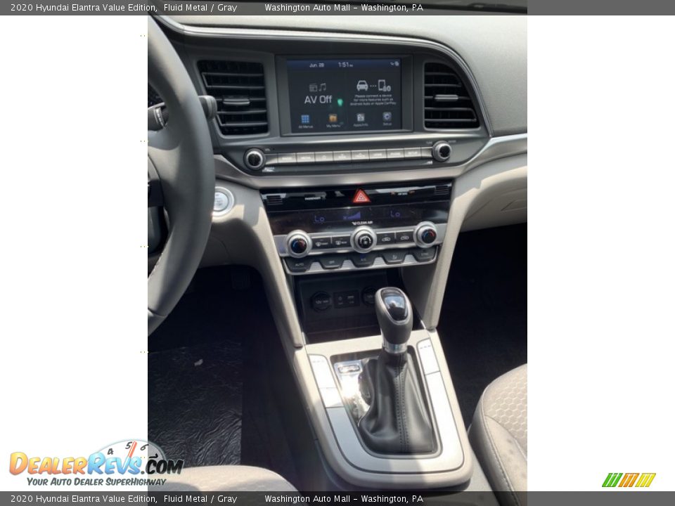 2020 Hyundai Elantra Value Edition Fluid Metal / Gray Photo #31