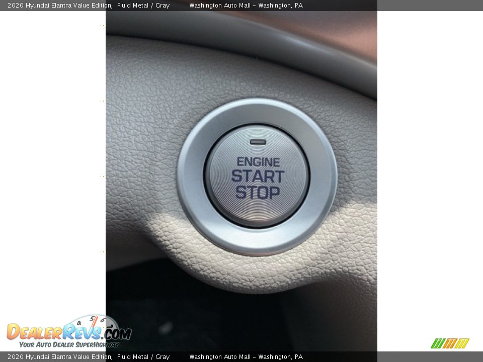 2020 Hyundai Elantra Value Edition Fluid Metal / Gray Photo #35