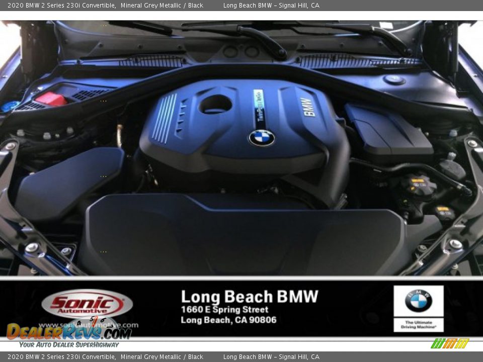 2020 BMW 2 Series 230i Convertible Mineral Grey Metallic / Black Photo #8