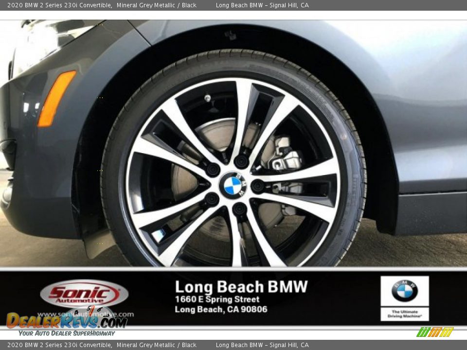 2020 BMW 2 Series 230i Convertible Mineral Grey Metallic / Black Photo #9