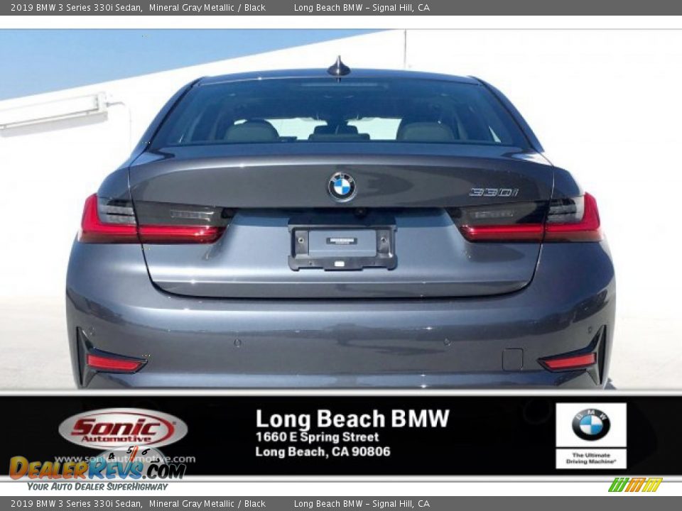 2019 BMW 3 Series 330i Sedan Mineral Gray Metallic / Black Photo #3