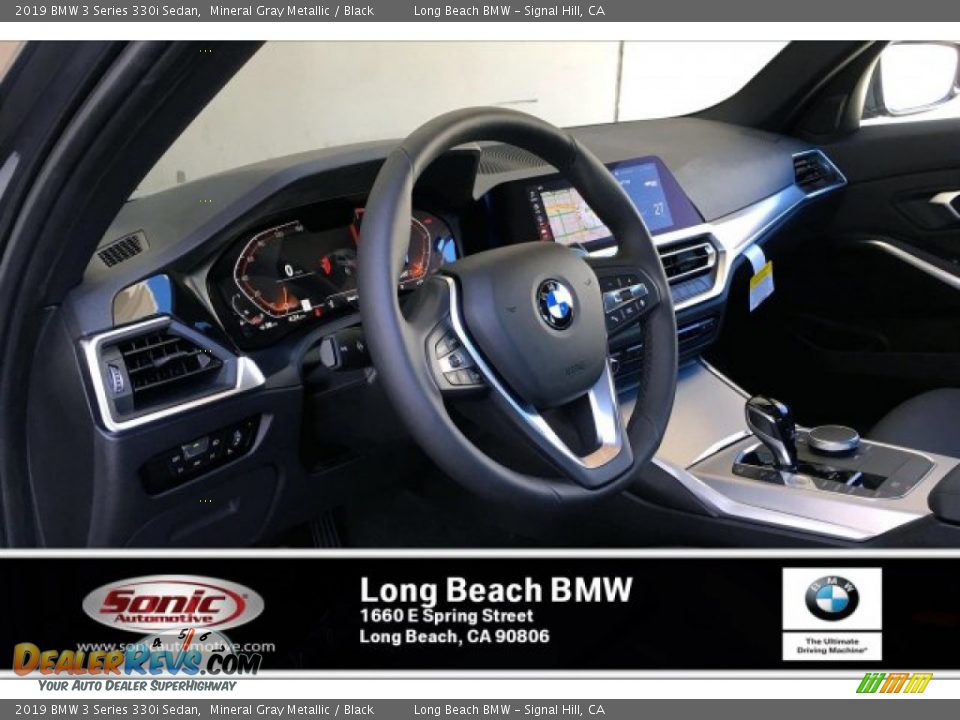 2019 BMW 3 Series 330i Sedan Mineral Gray Metallic / Black Photo #4