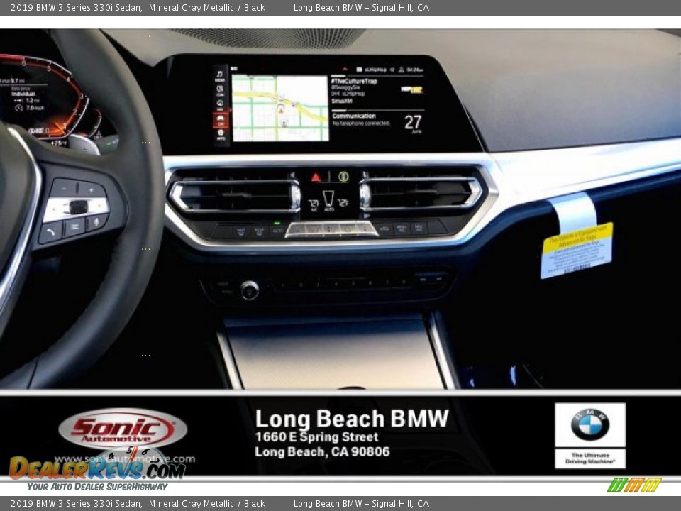 2019 BMW 3 Series 330i Sedan Mineral Gray Metallic / Black Photo #5