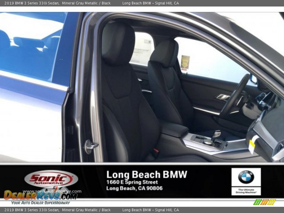 2019 BMW 3 Series 330i Sedan Mineral Gray Metallic / Black Photo #7
