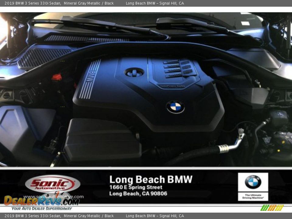 2019 BMW 3 Series 330i Sedan Mineral Gray Metallic / Black Photo #8