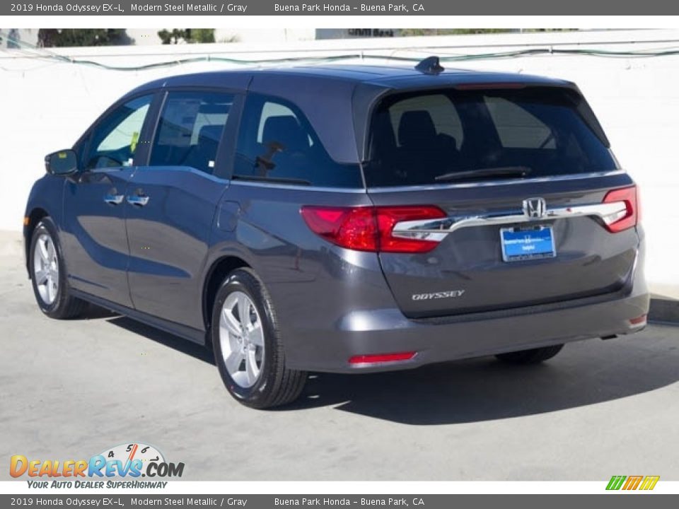 2019 Honda Odyssey EX-L Modern Steel Metallic / Gray Photo #2