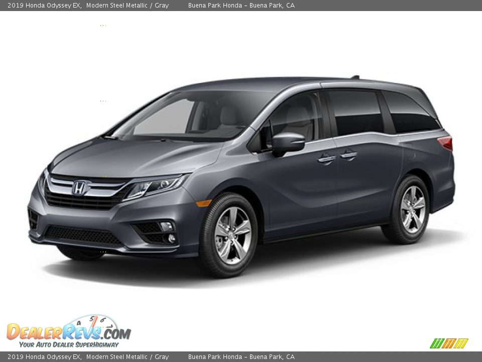 2019 Honda Odyssey EX Modern Steel Metallic / Gray Photo #19
