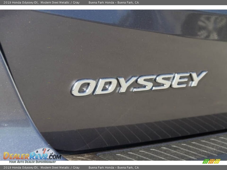 2019 Honda Odyssey EX Modern Steel Metallic / Gray Photo #3