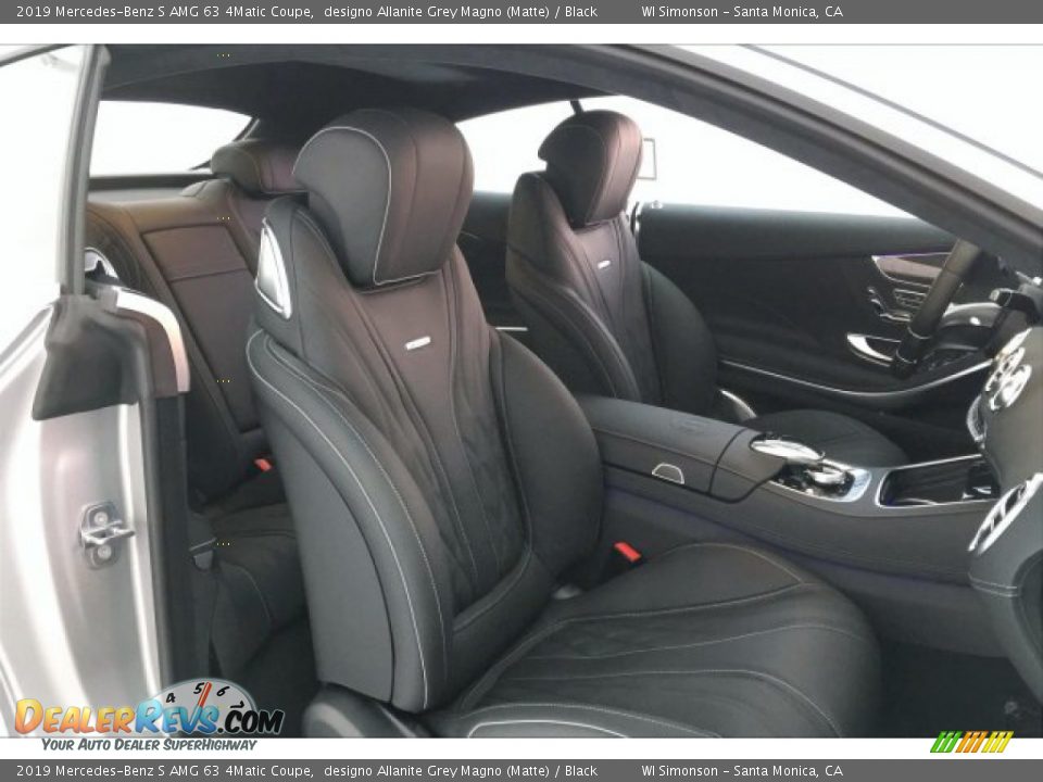 Front Seat of 2019 Mercedes-Benz S AMG 63 4Matic Coupe Photo #6