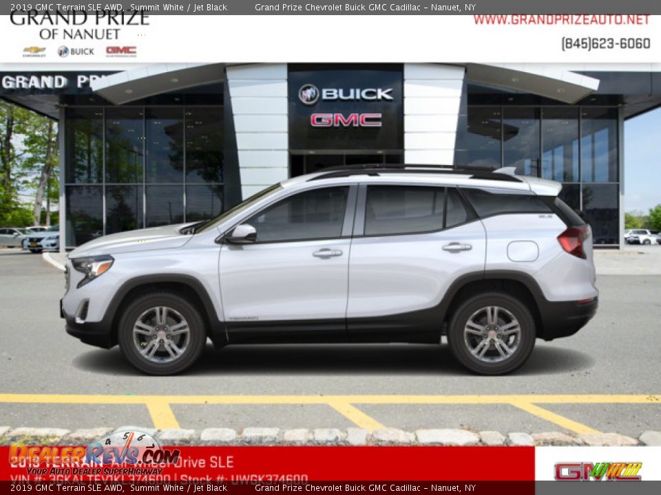 2019 GMC Terrain SLE AWD Summit White / Jet Black Photo #2