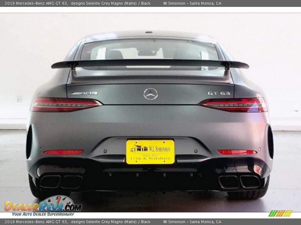 2019 Mercedes-Benz AMG GT 63 designo Selenite Grey Magno (Matte) / Black Photo #3