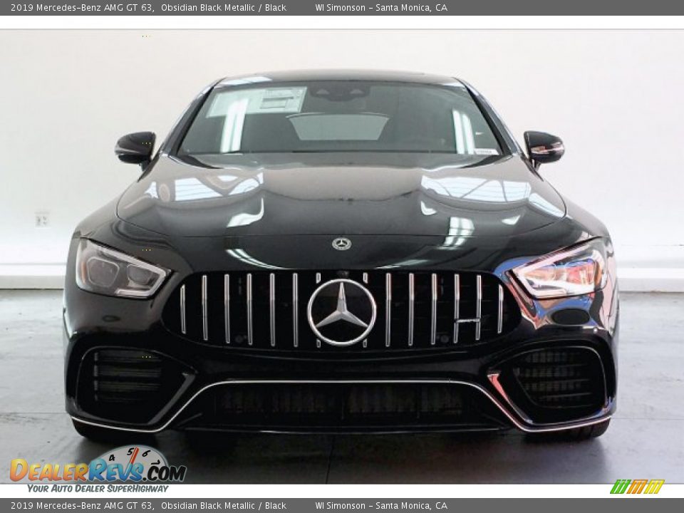 2019 Mercedes-Benz AMG GT 63 Obsidian Black Metallic / Black Photo #2