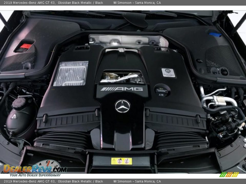 2019 Mercedes-Benz AMG GT 63 4.0 AMG Twin-Turbocharged DOHC 32-Valve VVT V8 Engine Photo #9