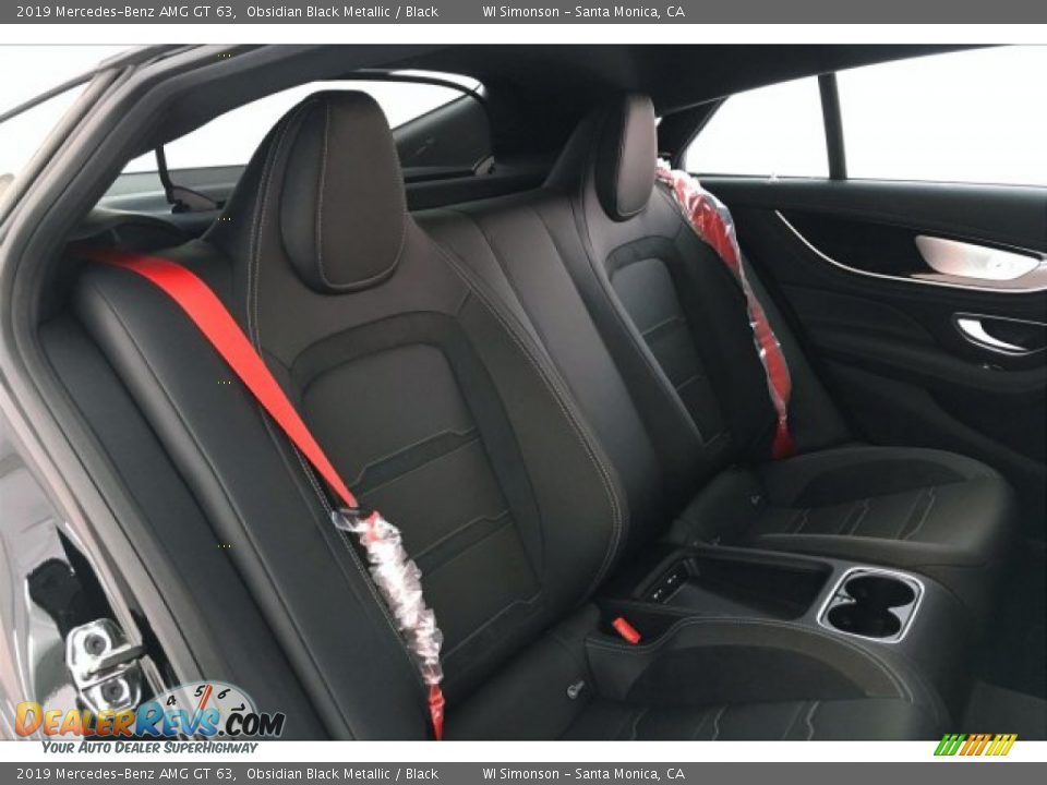 Rear Seat of 2019 Mercedes-Benz AMG GT 63 Photo #13