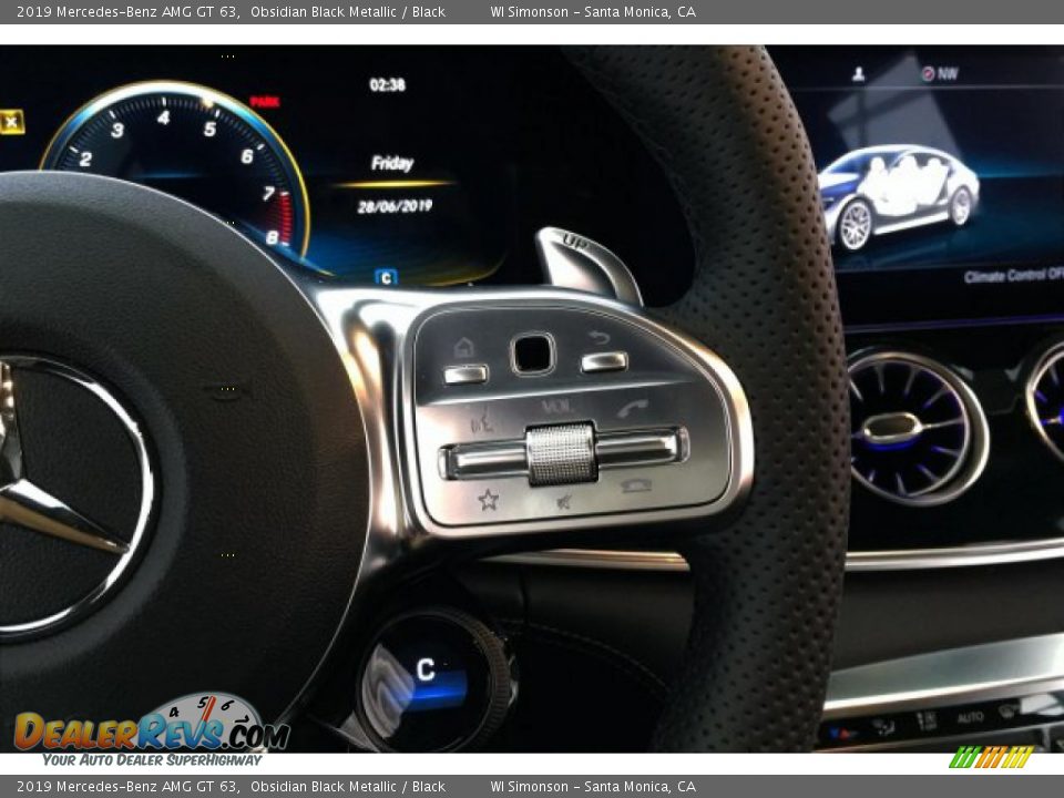 2019 Mercedes-Benz AMG GT 63 Steering Wheel Photo #19